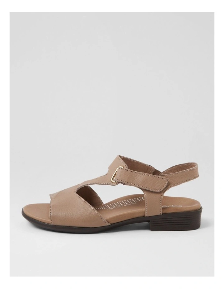Coras Light Taupe Leather Sandals image 1