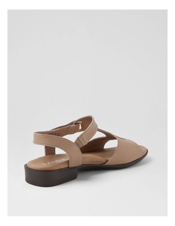 Coras Light Taupe Leather Sandals image 3