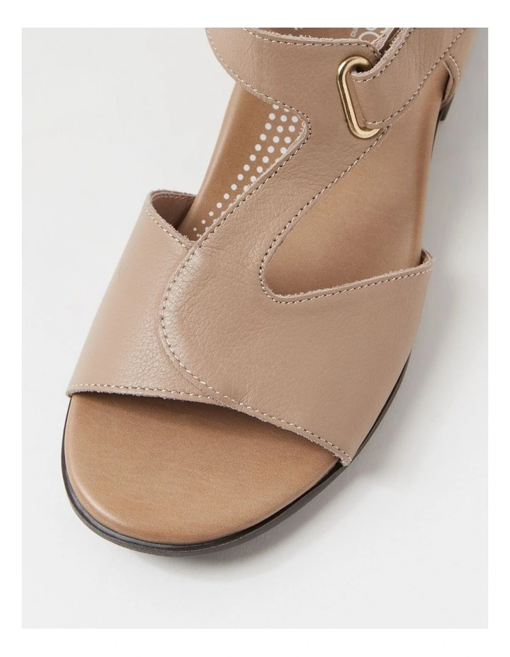 Coras Light Taupe Leather Sandals image 4