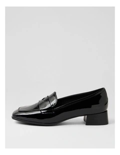 Taylar Black Patent Leather Heels