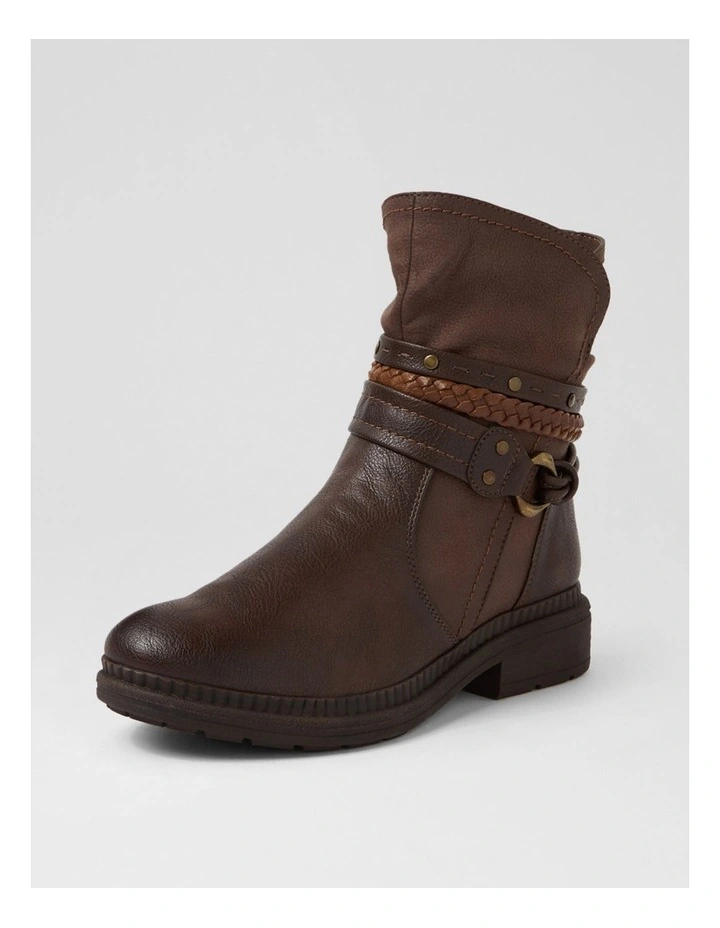Paquita Espresso Ankle Boots image 2