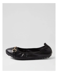 Cilloe Black Flat Shoes