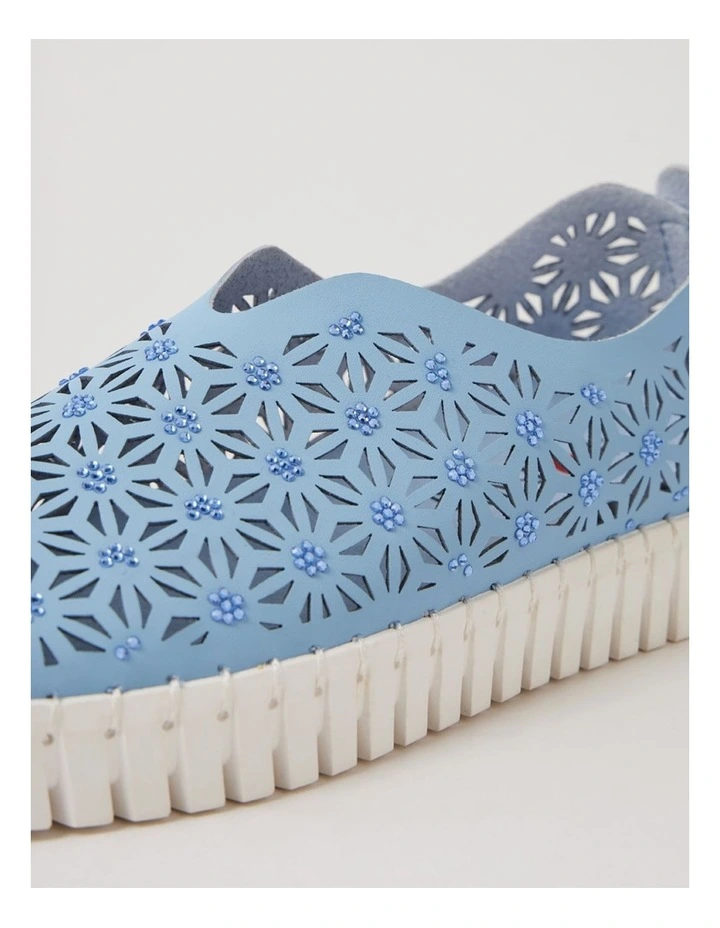 Udell Blue Flatforms image 5