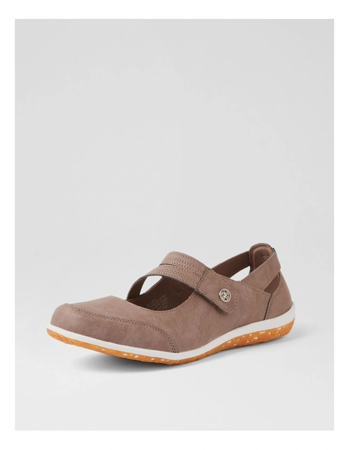 Sultor Taupe Flat Shoes image 2