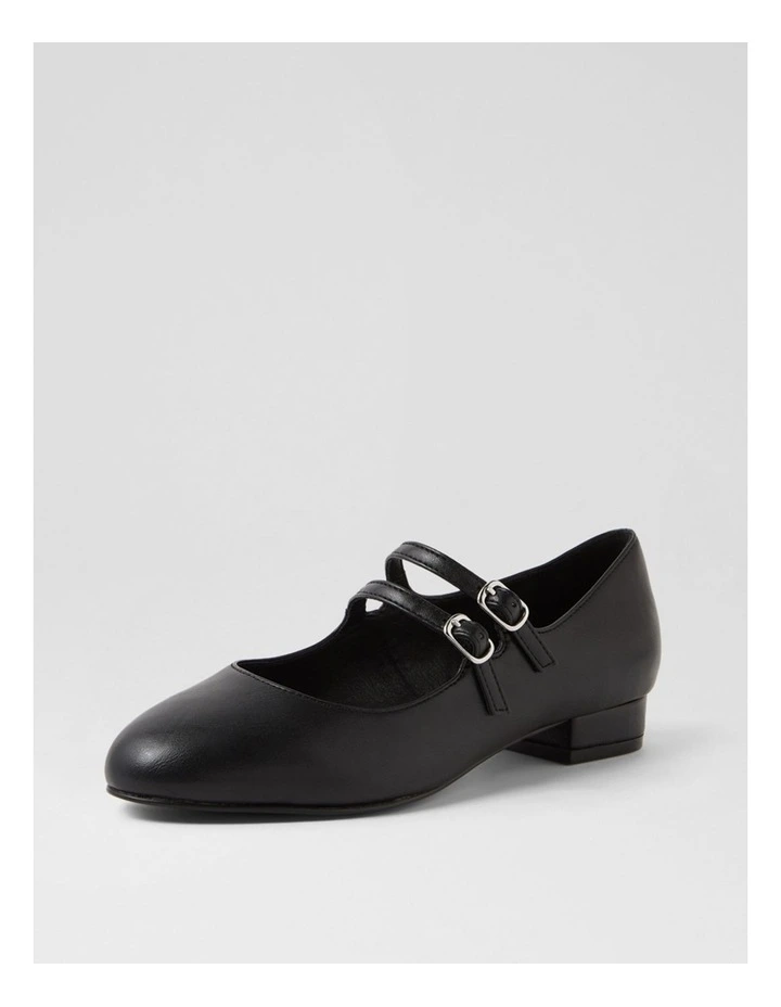 Tombalo Black Flat Shoes image 2