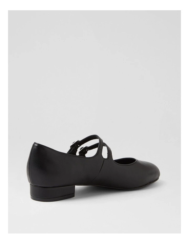 Tombalo Black Flat Shoes image 3
