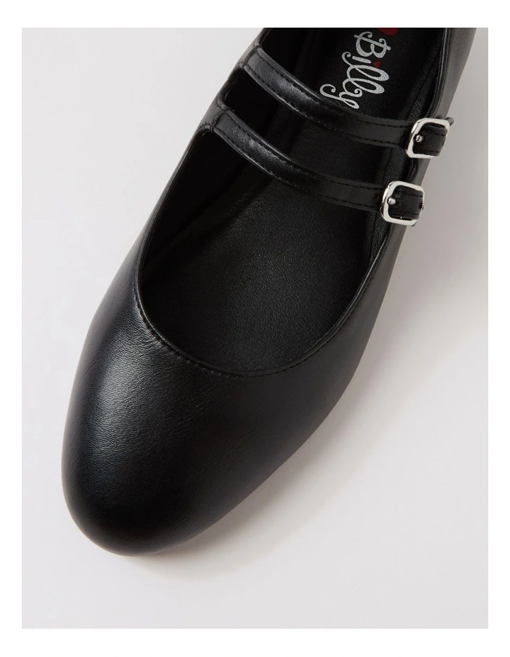 Tombalo Black Flat Shoes image 4