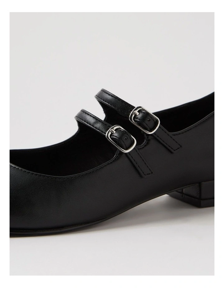Tombalo Black Flat Shoes image 5