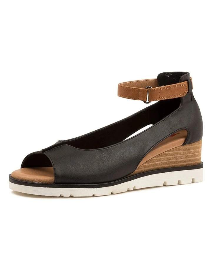 Reney Black Tan Sandals image 2