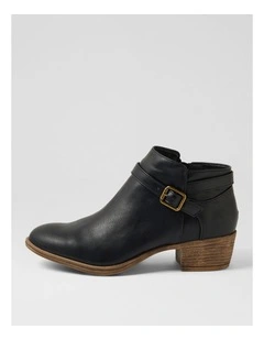 Altoner Black Ankle Boots