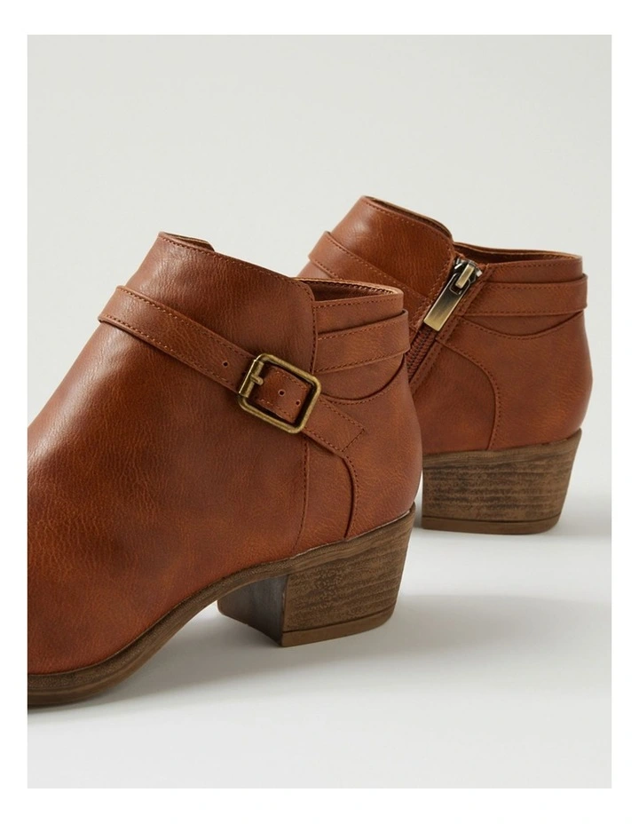 Altoner Cognac Ankle Boots image 5