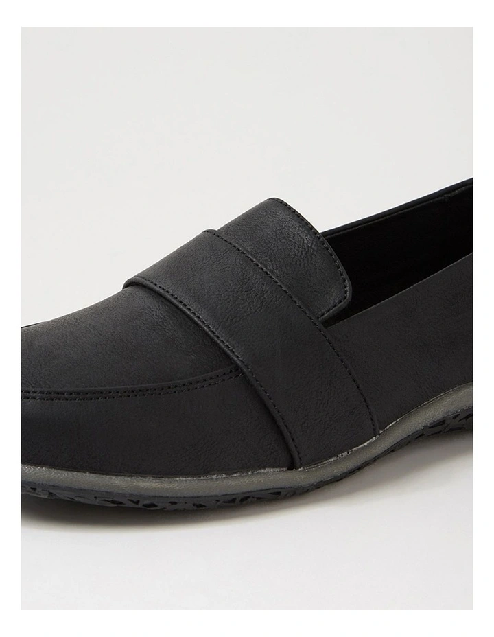 Sonto Black Flat Shoes image 5
