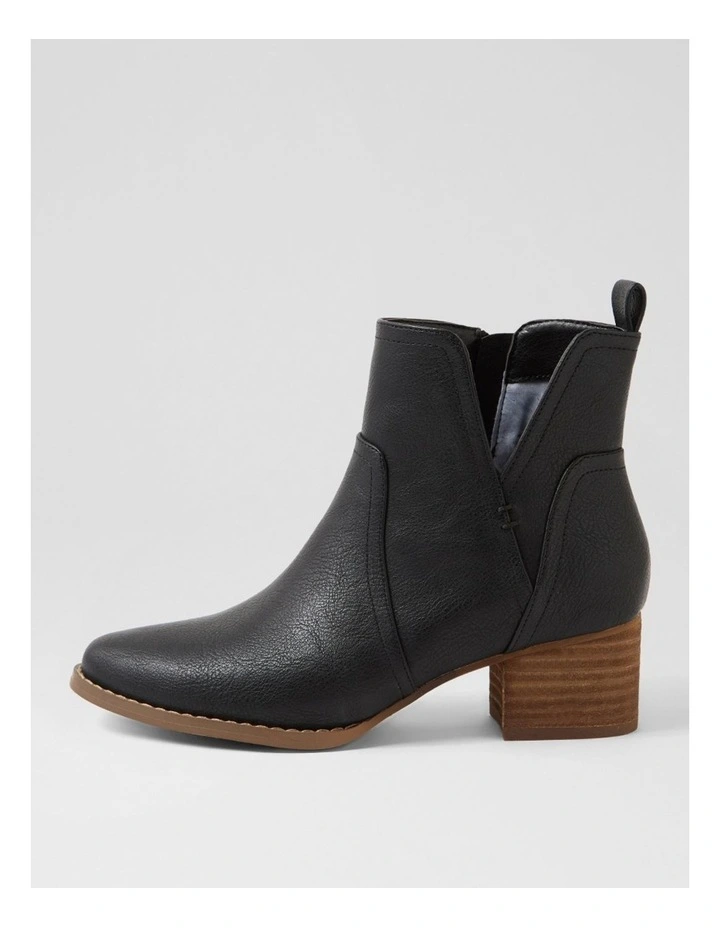 Leriko Black Ankle Boots image 1
