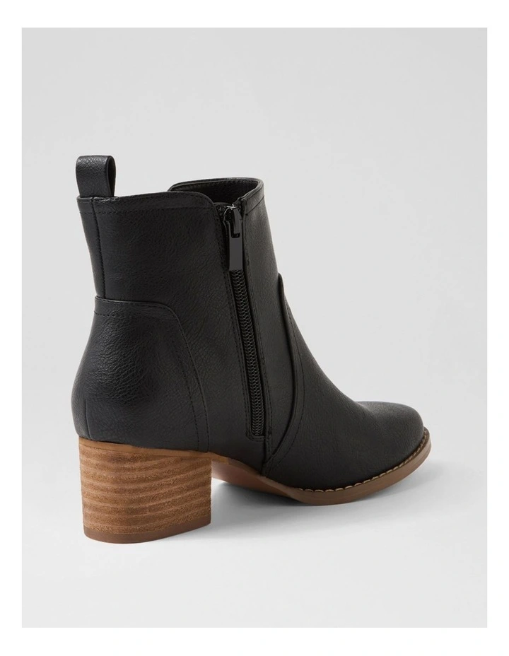 Leriko Black Ankle Boots image 3