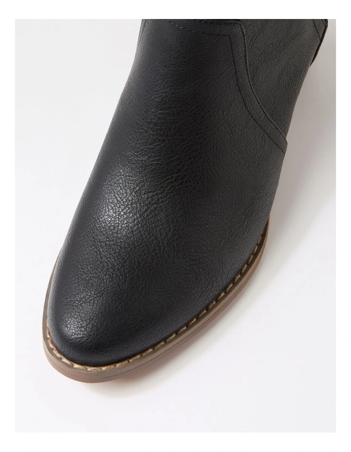 Leriko Black Ankle Boots image 4