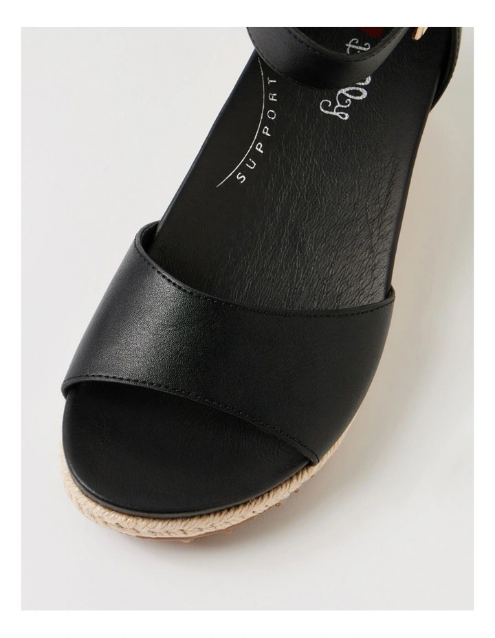 Orista Black Sandals image 4