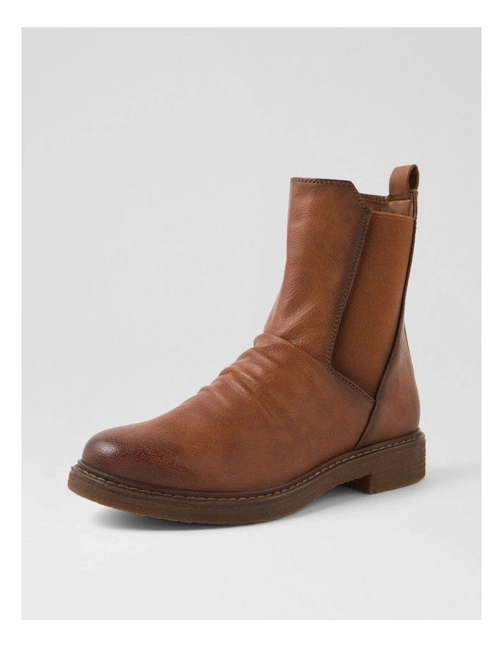 Brandan Cognac Ankle Boots image 2