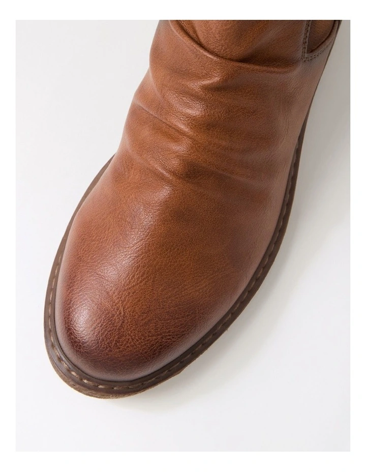 Brandan Cognac Ankle Boots image 4
