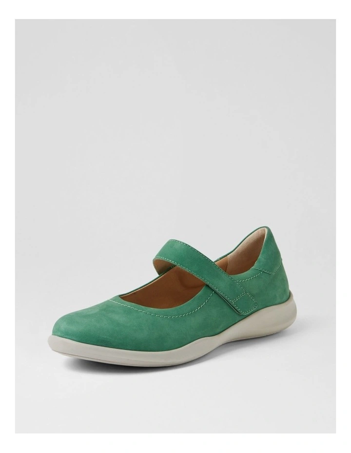 Easie D Green Leather Mary Janes image 2