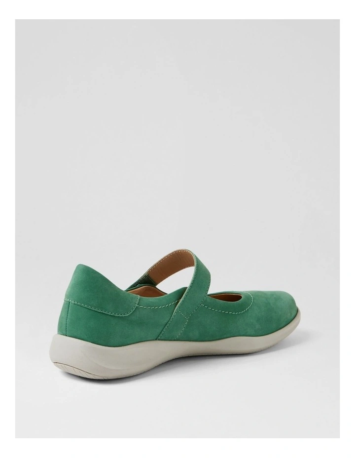Easie D Green Leather Mary Janes image 3