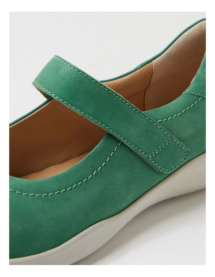 Easie D Green Leather Mary Janes image 5