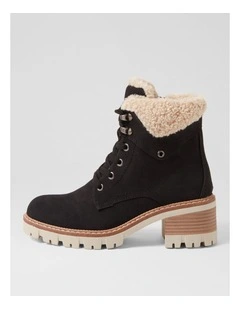 Gaspish Black Ankle Boots