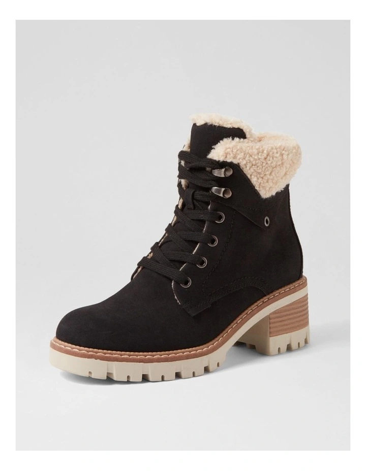 Gaspish Black Ankle Boots image 2