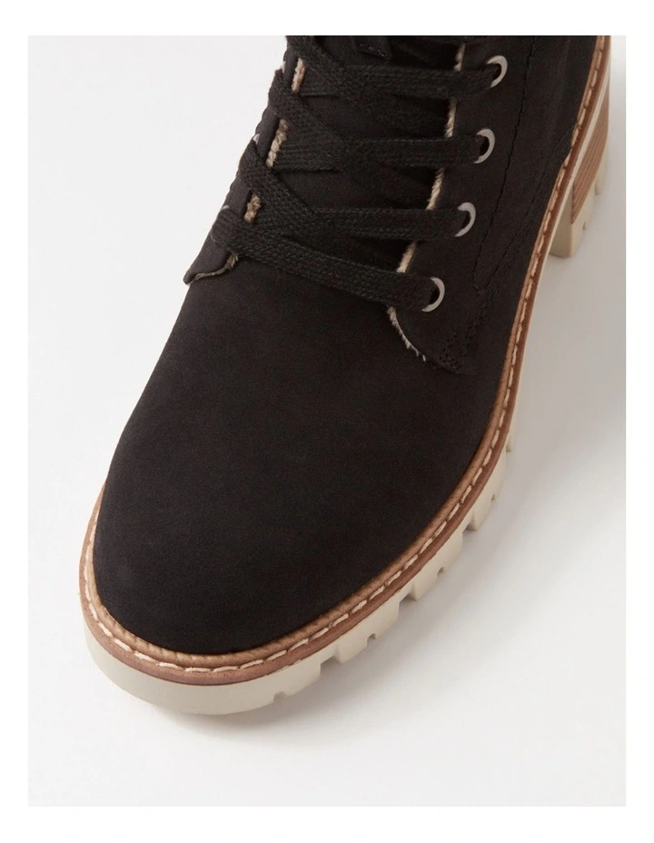 Gaspish Black Ankle Boots image 4