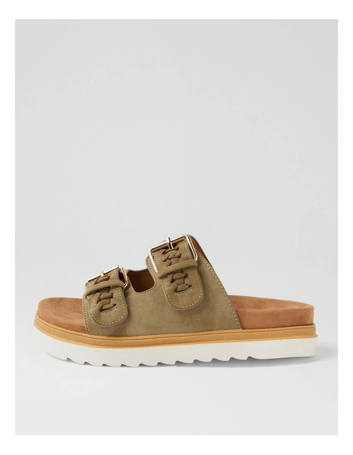 Herlom Khaki Nubuck Sandals image 1