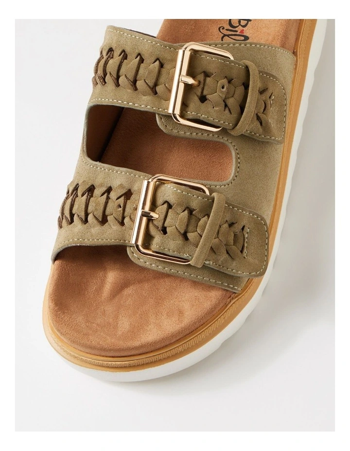 Herlom Khaki Nubuck Sandals image 4