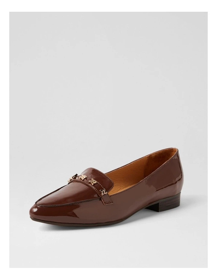 Dysin Choc Patent Leather Loafers image 2