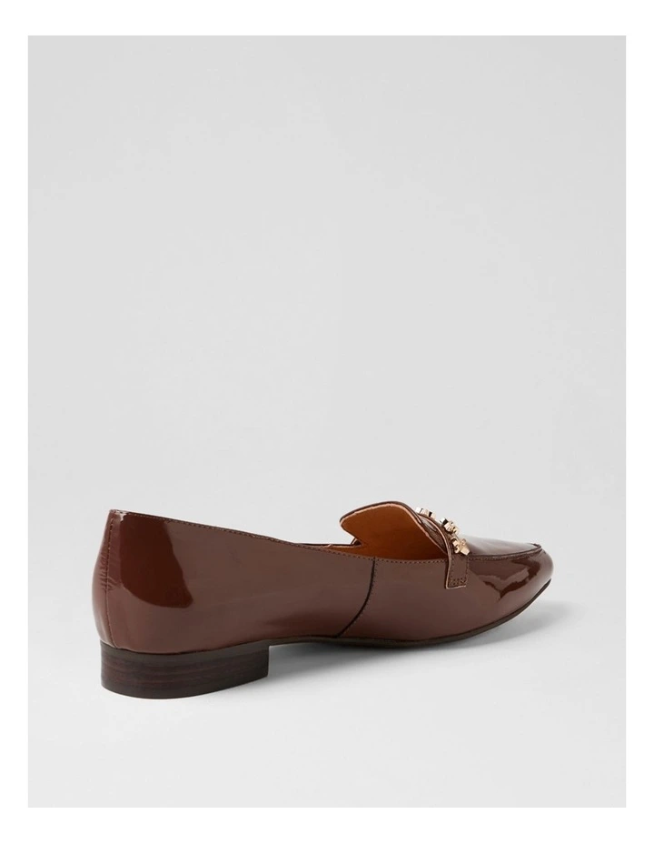 Dysin Choc Patent Leather Loafers image 3