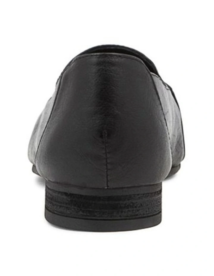 TILONY BLACK LEATHER LOAFERS image 3