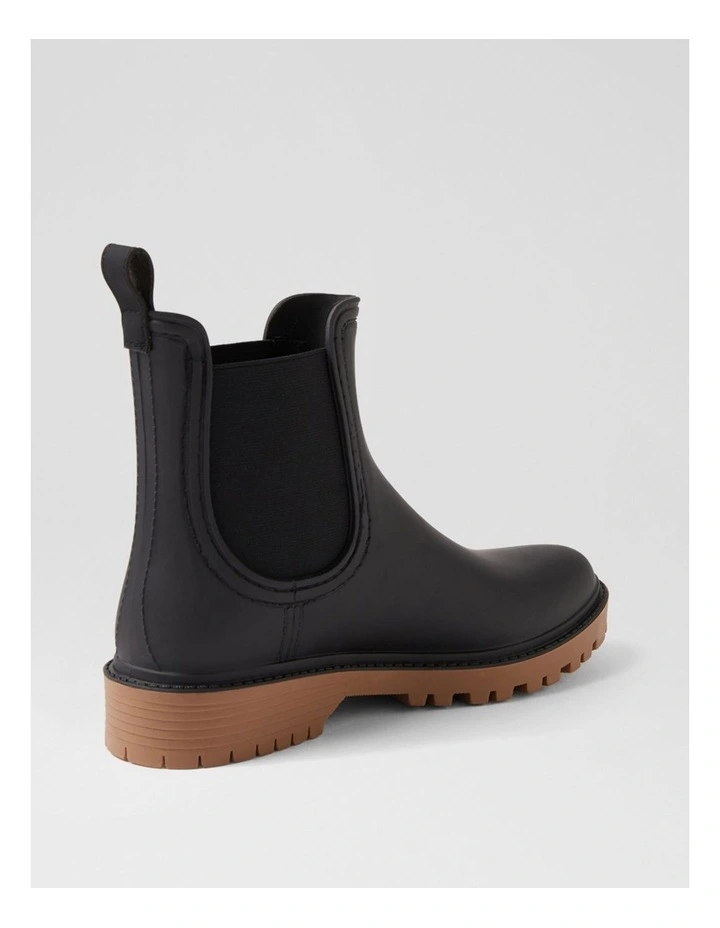 Laurina2 Black Ankle Gumboots image 3