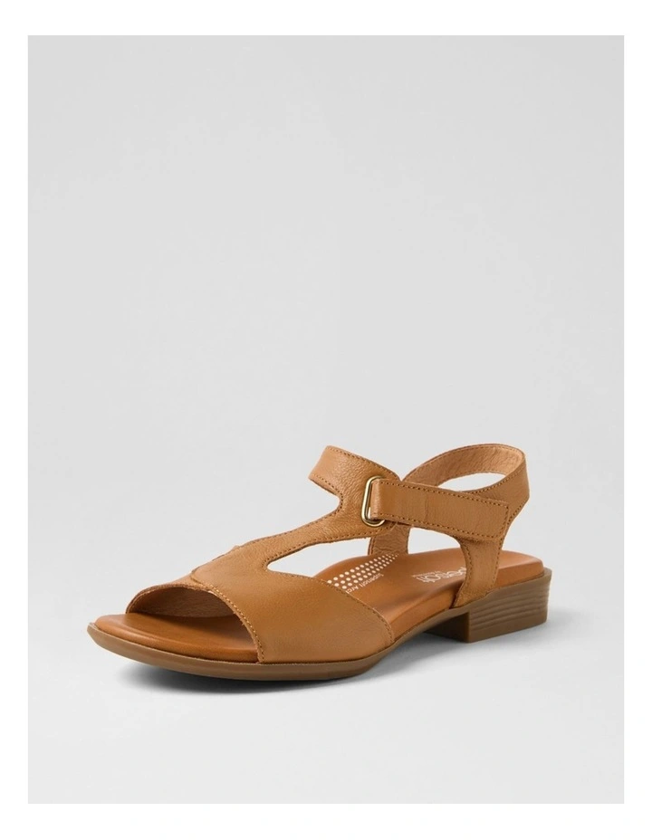 Coras Dark Tan Leather Sandals image 2