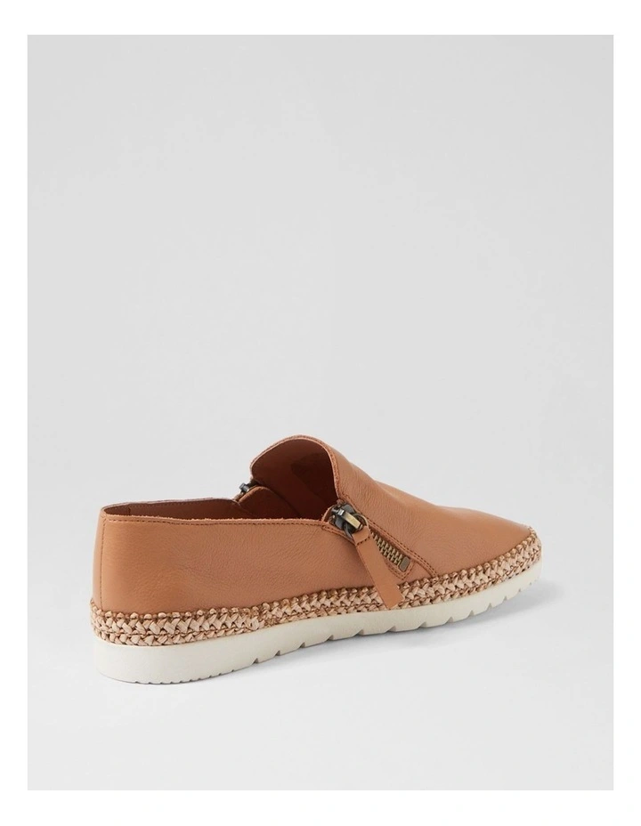 Ashli Light Tan Multi Flat Shoes image 3