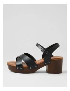 Frossie Black Sandals