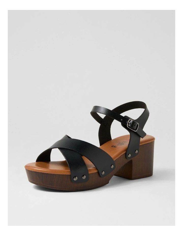 Frossie Black Sandals image 2