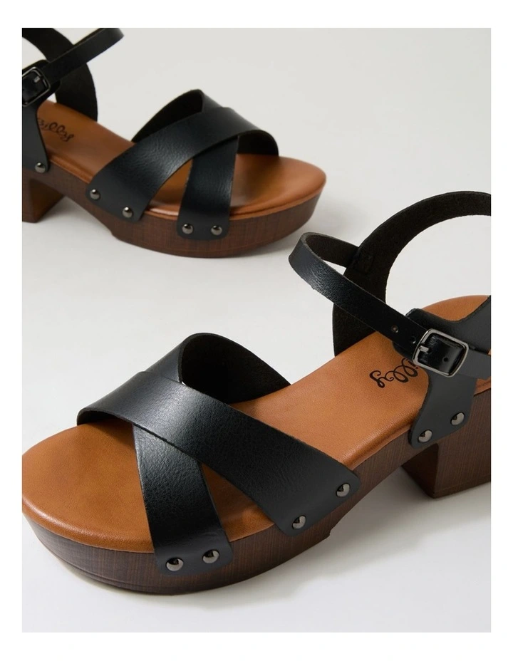 Frossie Black Sandals image 5