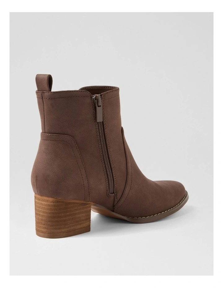 Leriko Choc Nubuck Pu Ankle Boots image 3