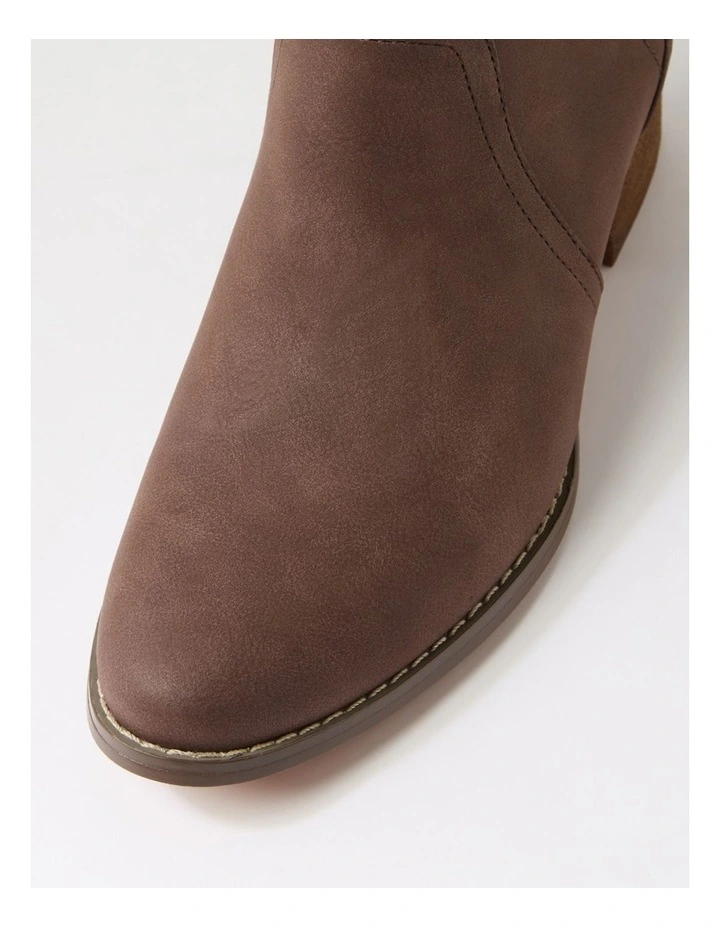 Leriko Choc Nubuck Pu Ankle Boots image 4
