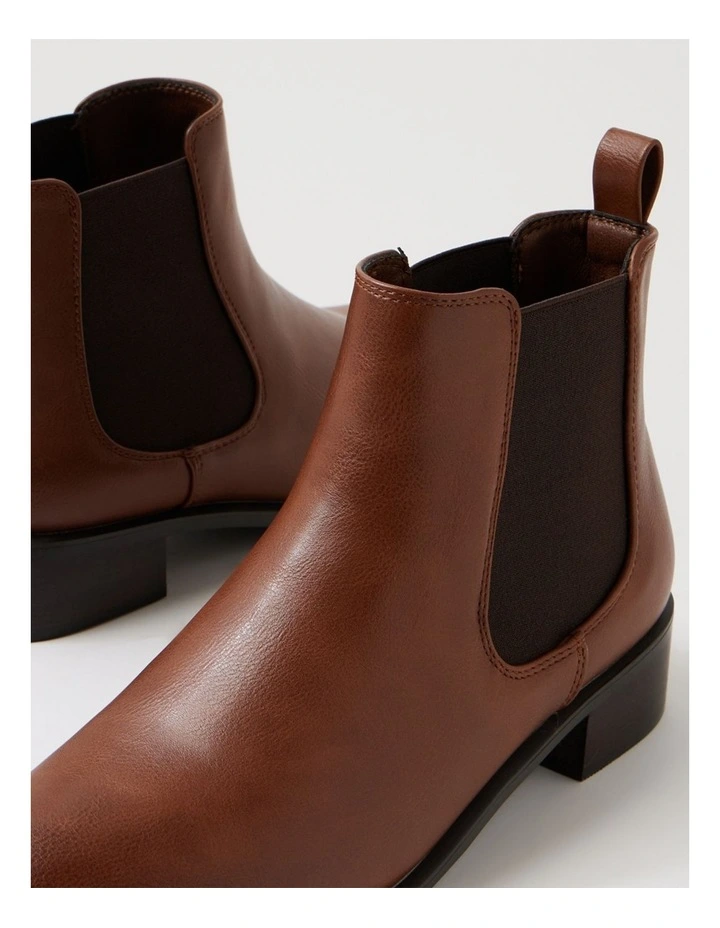 Islah Brown Ankle Boots image 5