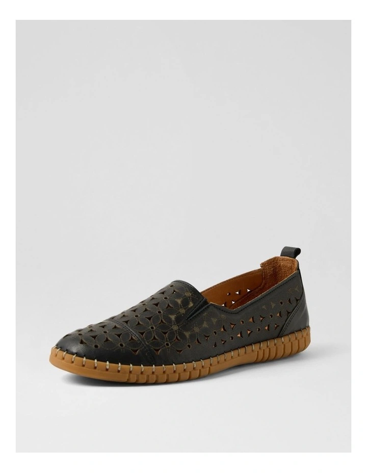 Bondie Black Leather Loafers image 2