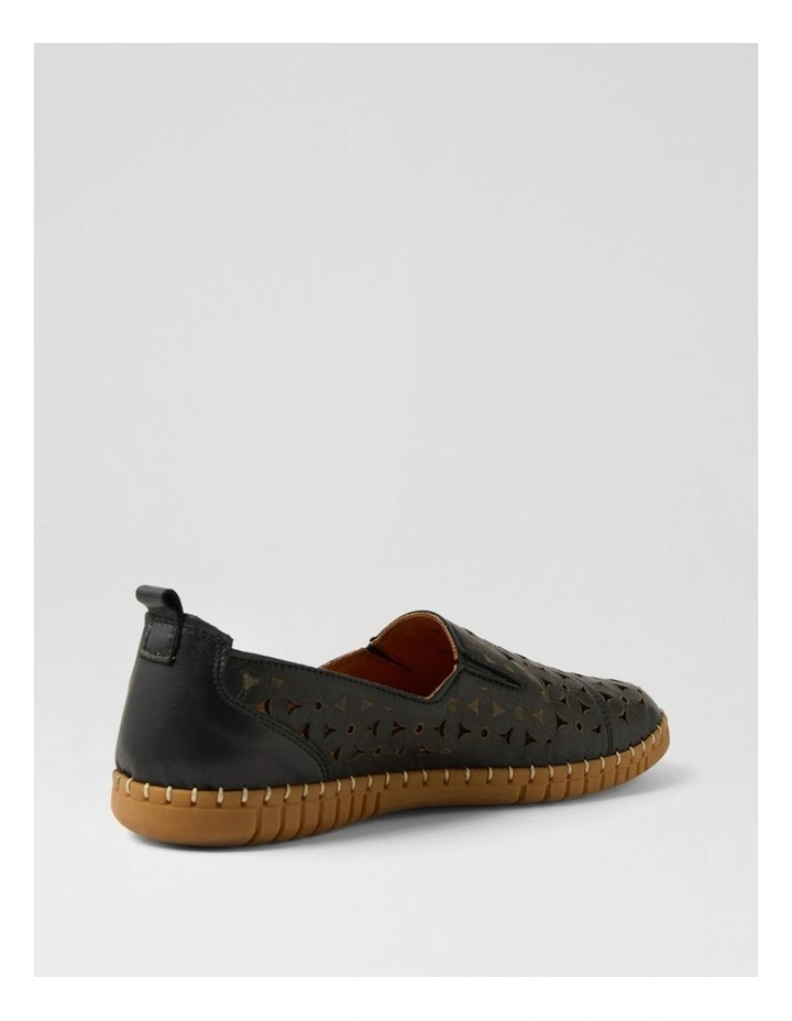 Bondie Black Leather Loafers image 3