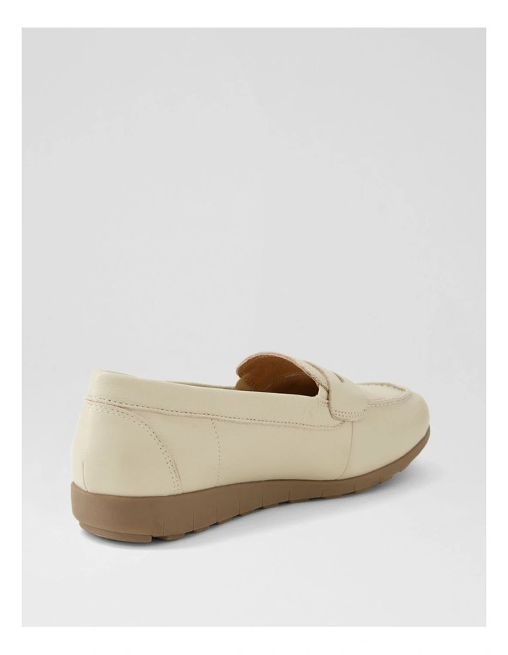 Birdi D Almond Leather Loafers image 3