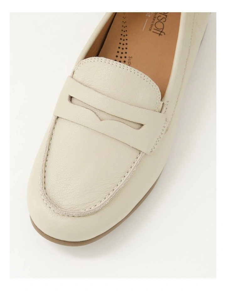 Birdi D Almond Leather Loafers image 4