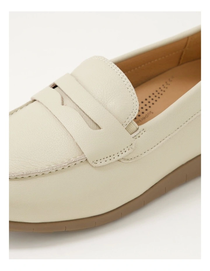 Birdi D Almond Leather Loafers image 5