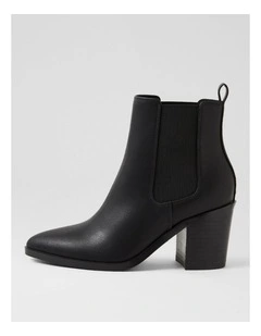Bellina Black Ankle Boots