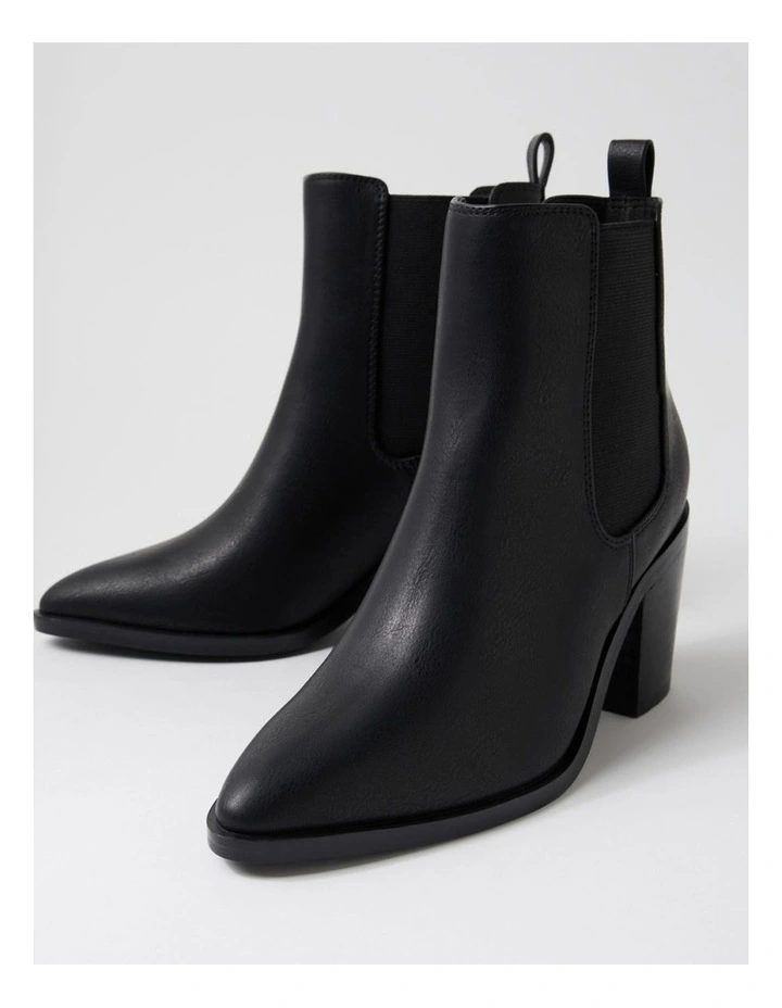Bellina Black Ankle Boots image 5