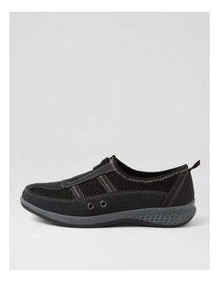 Cintoa Black Multi Flat Shoes